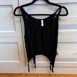 Elegant Black Women's Sleeveless Top